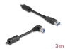 81110 Delock USB 5 Gbps Cable Type-A male to Type-B male 90° right angled 3 m