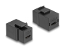 87950 Delock Keystone modul USB 2.0 Type-C™ anya – anya fekete színű