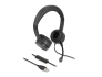27180 Delock USB Stereo Headset with Cable Remote Control and Quick-Mute Button for PC and Laptop 
