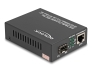 86180 Delock PoE+ Media Converter 10/100/1000Base-T to SFP 