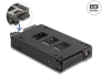 47005 Delock 1 x 2.5″ U.2 NVMe SSD-hez tartozó vékony mobil rack
