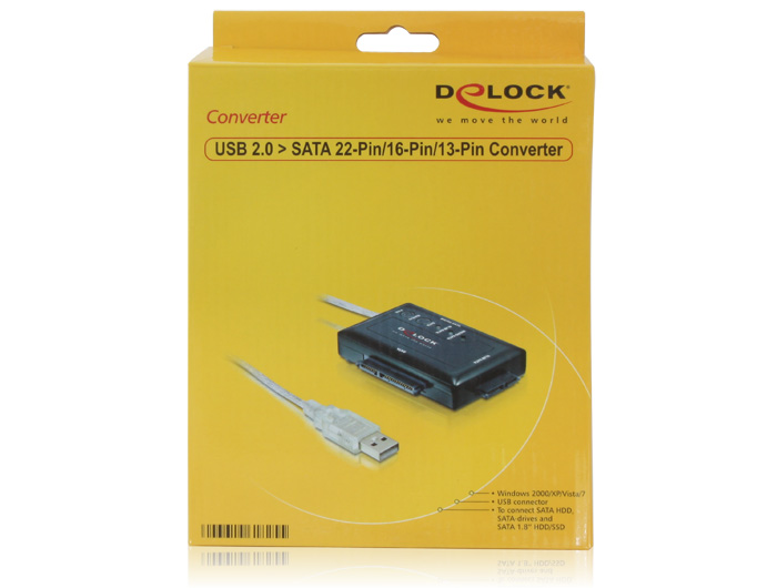 New 1.8 Micro SATA to 2.5 SATA SSD HDD Adapter 16 to 22 Pin Converter
