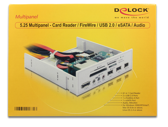 Delock Produits 91695 Delock USB 3.0 lecteur de cartes > Compact Flash