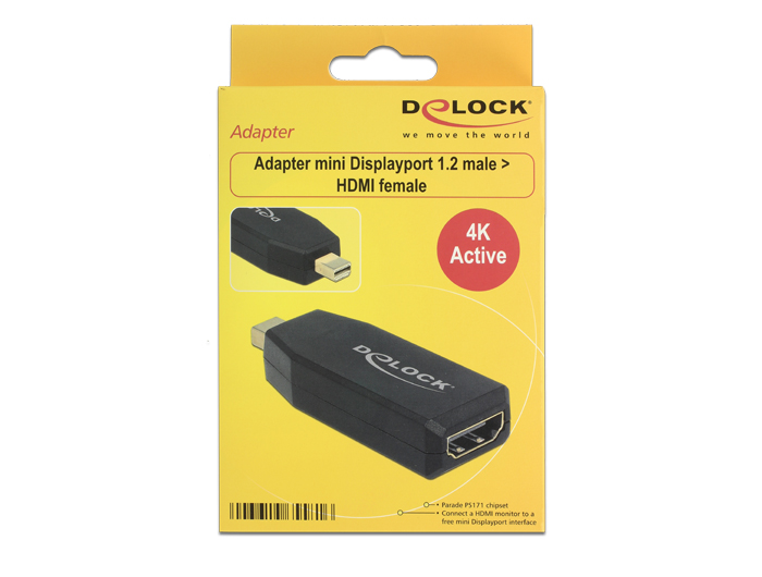 Adaptateur DELOCK Displayport 1.1 vers VGA HDMI DVI - infinytech