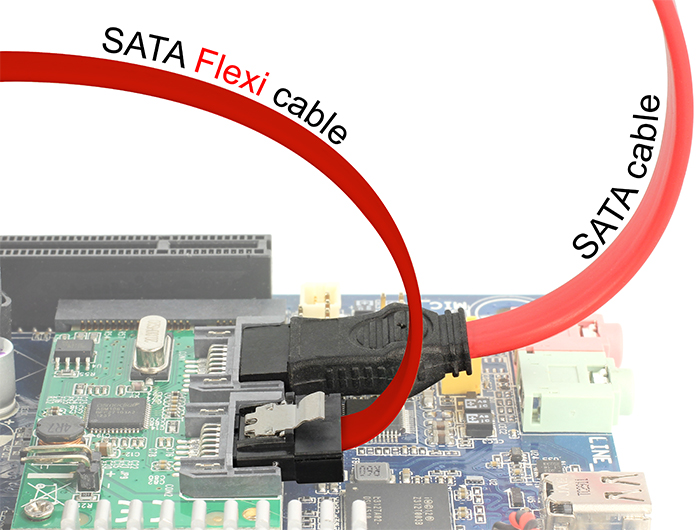 Delock SATA Cable 50 cm Red