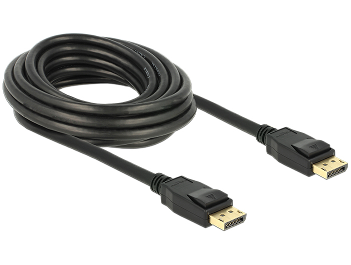 Delock Cable Mini Displayport 1.2 male  Displayport male 4K 0.5 m black 