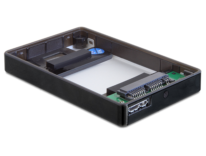 lækage Observere Neuropati Delock Products 42487 Delock 1.8″ External Enclosure Micro SATA HDD / SSD >  USB 3.0