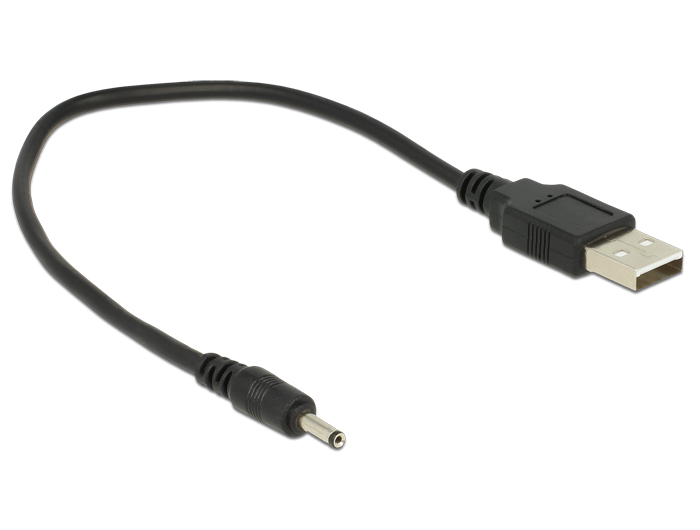 Delock Produkte 83793 Delock Kabel USB Typ-A Stecker Power > DC 3,0 x 1,1  mm Stecker 27 cm