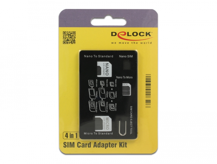Kit Adaptadores SIM 5 en 1 NanoSIM-MicroSIM