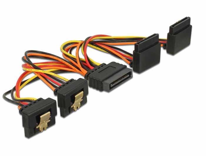 Delock Productos 83972 Delock Cable SATA de 6 Gb/s recto hacia