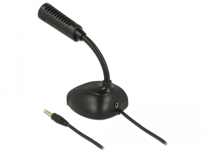 Microfono omnidirezionale con clip 3.5 mm Stereo Jack maschio 3 pin, con  adattatore per tablet e smartphone - KM Soltec Srl
