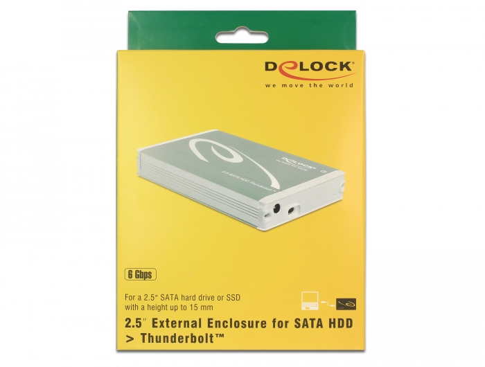 Delock Products 42510 Delock 2.5″ External Enclosure SATA HDD