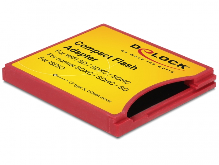 Delock Products 62542 Delock Compact Flash Adapter for iSDIO (WiFi