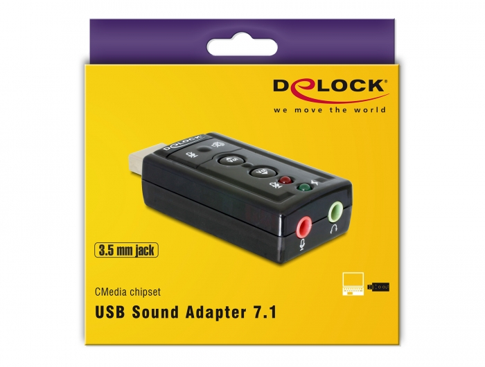 delock usb sound adapter 7.1 treiber