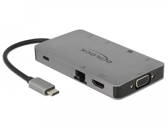 USB 3.0 SuperSpeed HDMI/VGA Mini Docking Station