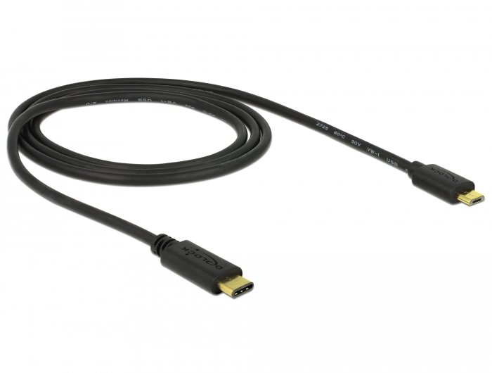 Delock Products 83334 Delock Cable USB Type-C™ 2.0 male > USB 2.0