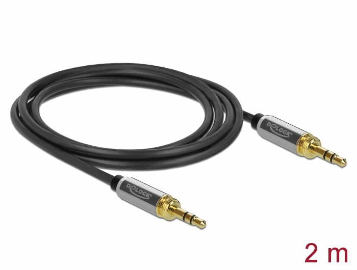 Delock Products 86586 Delock Audio Cable 8 pin Lightning™ male to Stereo  jack male 3.5 mm 3 pin 0.5 m