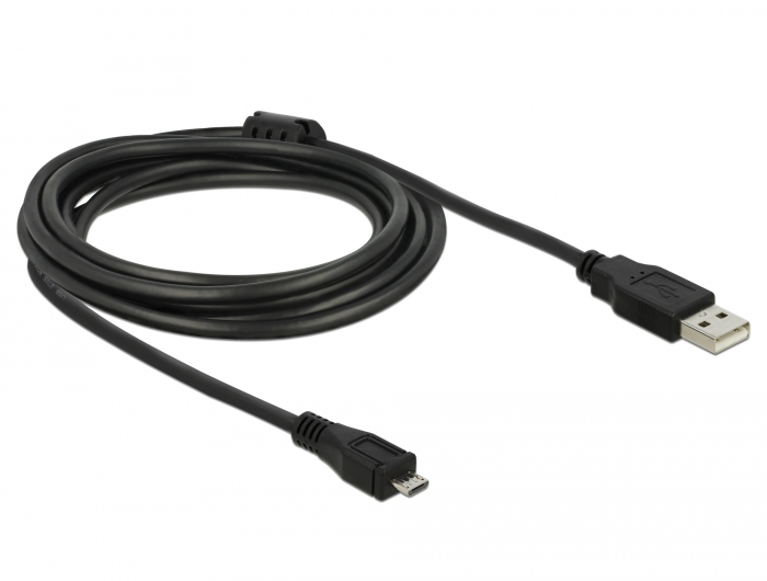 Rallonge USB 2.0 A-A M / F Noir - 1m - 2090065 • Neklan