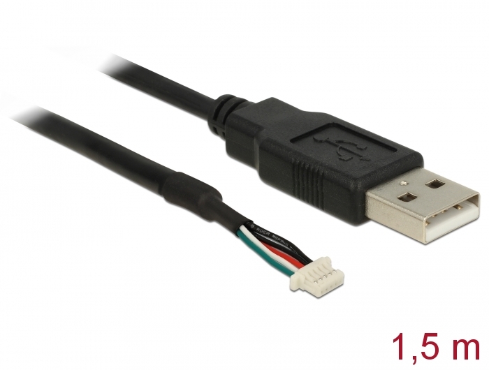 Delock Produkte 86797 Delock Kabel USB Typ-A Stecker zu 2 x DC 5,5
