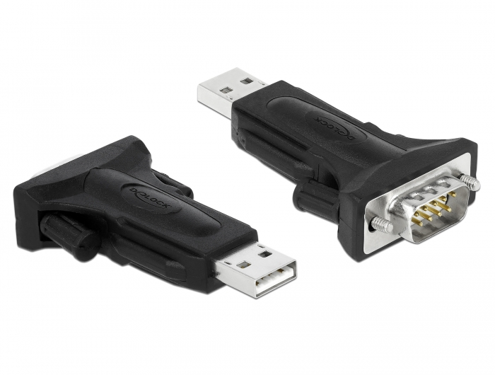 Delock Products 66286 Delock Adapter USB 2.0 Type-A to 1 x Serial  RS-422/485 DB9