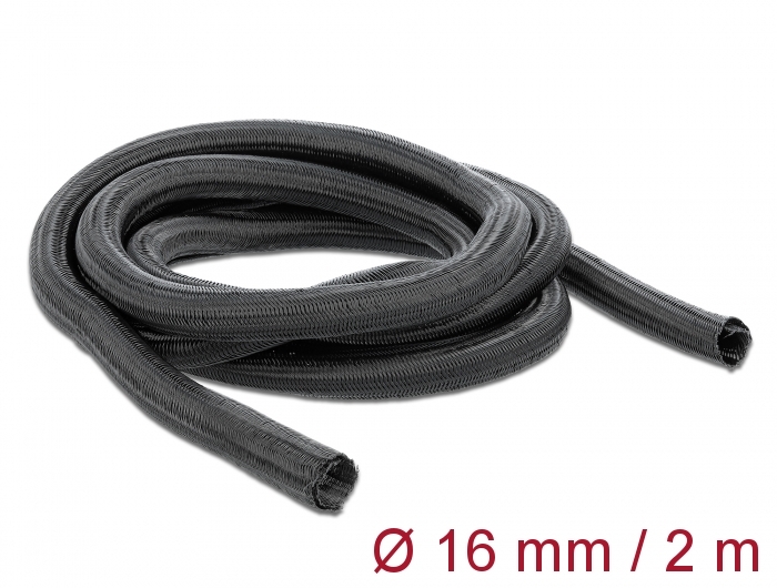 Kabelschlauch DeLuxe 19mm selbstschließend für 2-6 Kabel