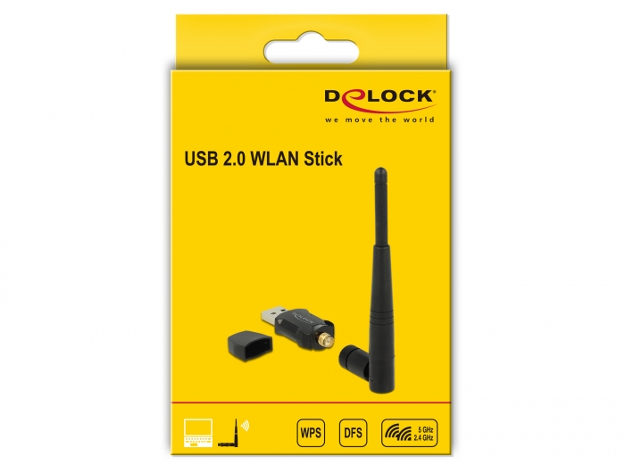 Delock Products 12462 Delock USB 2.0 Dual Band WLAN ac/a/b/g/n