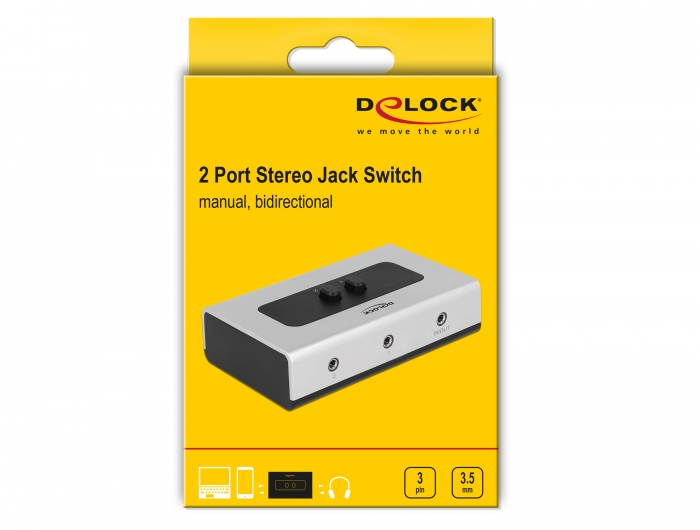 Dolphix de cassette de voiture Dolphix avec connecteur jack 3,5 mm / noir