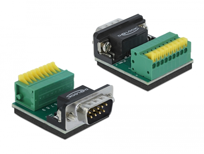 DeLOCK RS-232 2m Sub-D9 Beige 2m, Sub-D9, Sub-D9, Male Connector/Male Connector, 2 m, Beige Adaptador para Cable