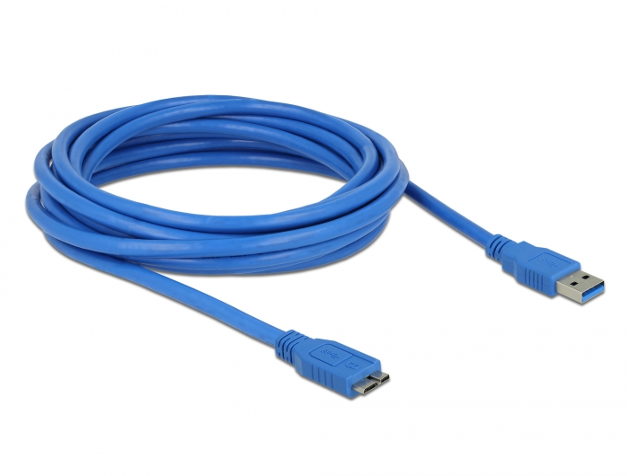 2 M USB 3.0 SuperSpeed a MacHo a Micro B Cable Cable Azul 