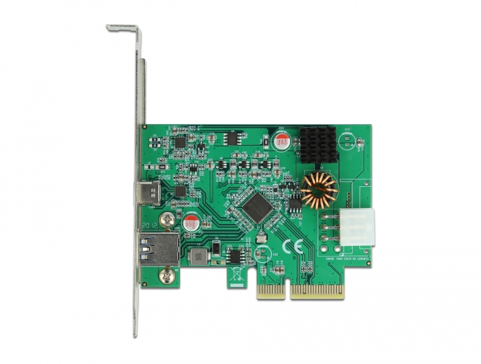 SS USB 10 Gbps 1 x USB Typ-A Delock PCI Express x4 Karte zu 4 x USB Type-C™ 