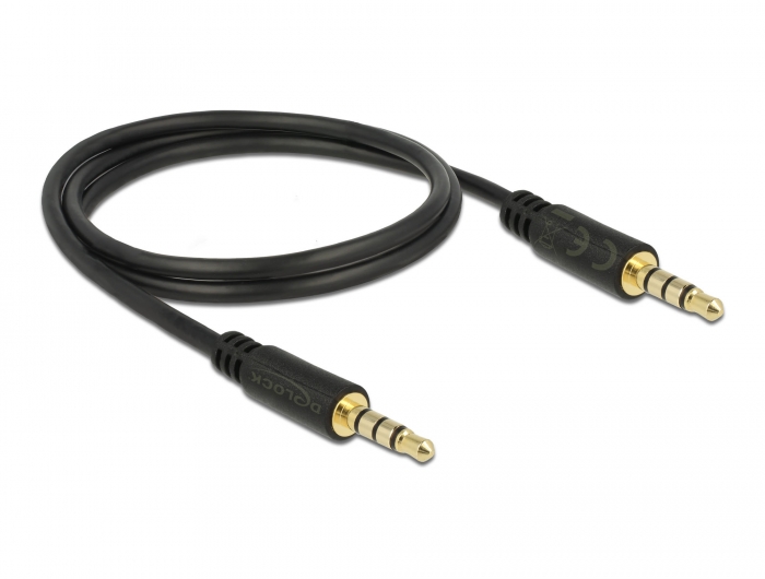 Delock Products 84001 Delock Cable Audio DC jack 3.5 mm male / male 2.5 m