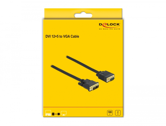 Delock Products 62959 Delock Adapter HDMI male > DVI / VGA