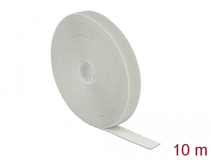 Delock Products 18281 Delock Hook-and-loop tape on roll L 10 m x W