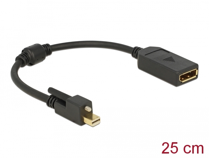 Delock Products 62631 Delock Adapter mini DisplayPort 1.1 male to VGA / HDMI  / DVI female Passive black