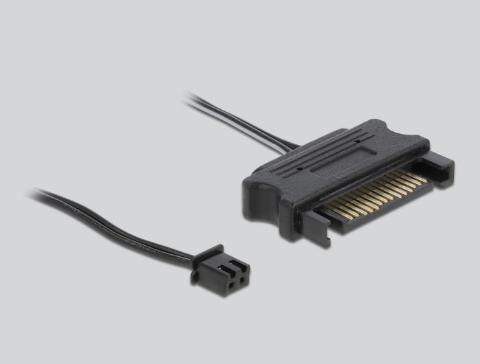 Delock USB 2.0 Pin Header - Adaptateur interne vers externe USB - mini USB  type B (M) pour connecteur 2.0 USB 5 broches (F) - 30 cm - noir - Câbles USB  - Achat & prix