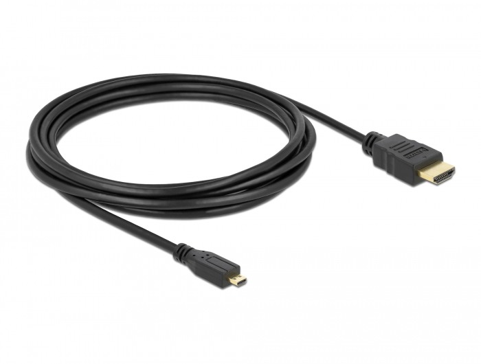 High Speed Cable Mini HDMI to HDMI Male/Male 3m Black - HDMI