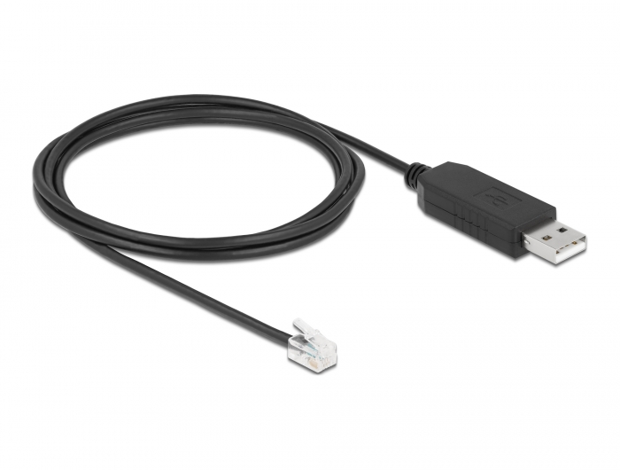 Forstad tobak gennemskueligt Delock Products 66734 Delock Adapter cable USB Type-A to Serial RS-232 RJ9/RJ10  with ESD protection Celestron NexStar 2 m