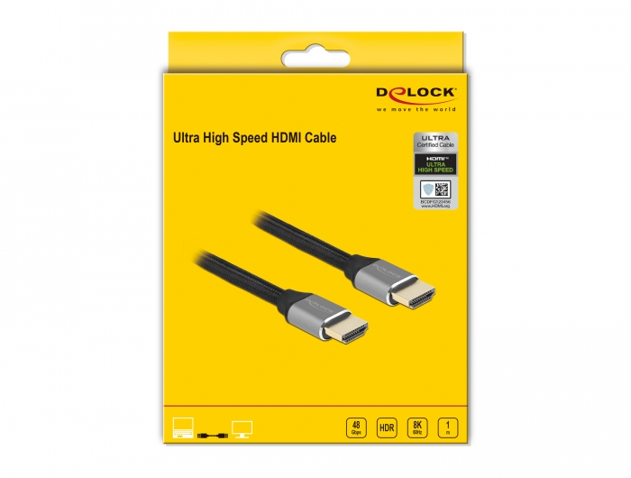 Ultra High Speed HDMI 2.1 Cable - 48Gbps (M/M)