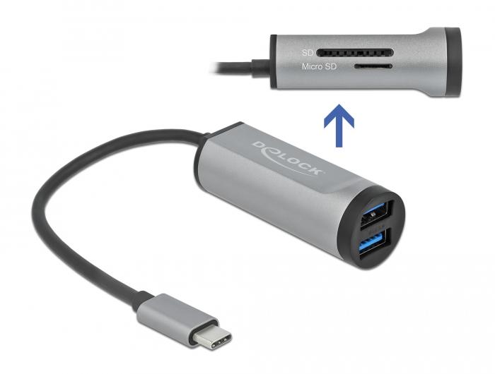 Platinum Double-Slider 32 GB USB-Stick • USB 3.0 & Micro-B USB 2.0 Anschluss