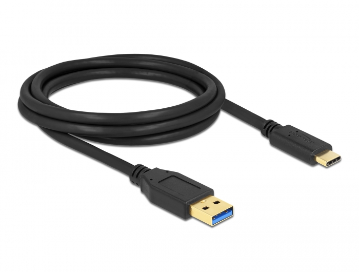 USB 3.2 Gen 1 USB-C™ M/M Cable 2m Black - USB Cables and Adapters - PC  Cables - Cables and Sockets