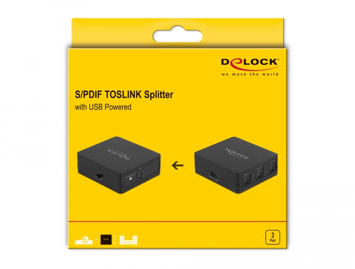 Delock Adaptateur audio Optique 1 Spécial - Spécial