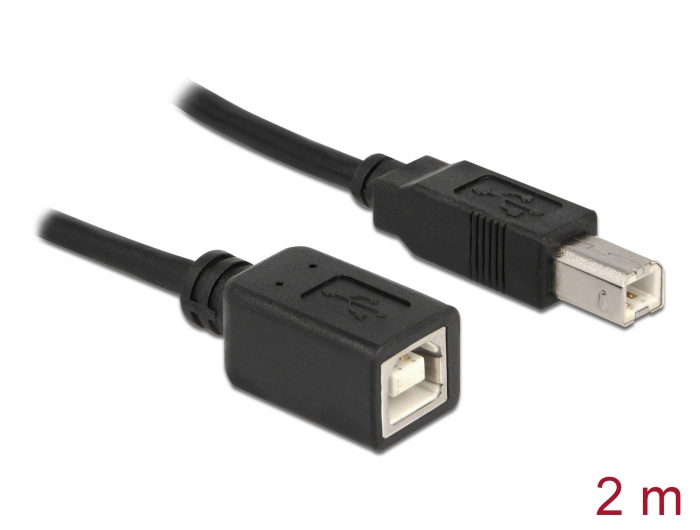 Products 83427 Extension Cable USB 2.0 B male > B female 2 m