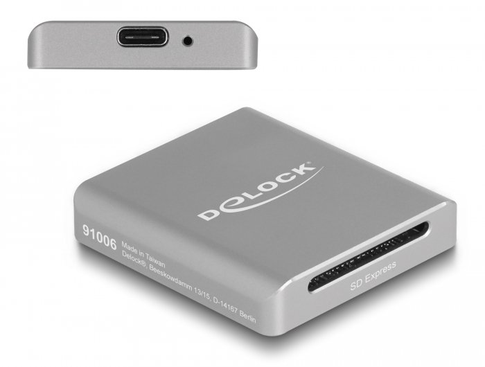Delock Lecteur de cartes externe 91004 SuperSpeed USB