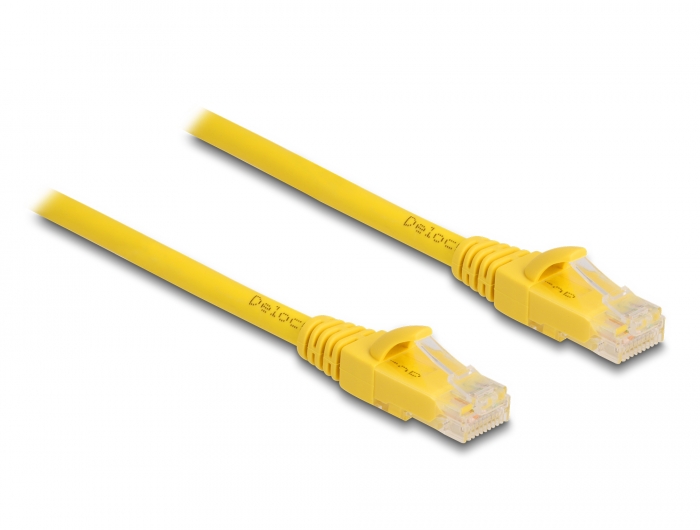 Delock Productos 82469 Delock Cable SATA 3 Gb/s recto hacia abajo en ángulo  de 10 cm amarillo