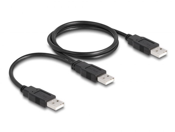 Delock Products 85821 Delock USB 2 in 1 Retractable Cable Type-A