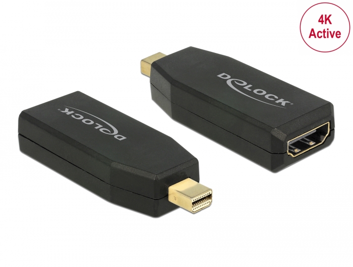Active Mini Display Port Male to HDMI Female Adapter 