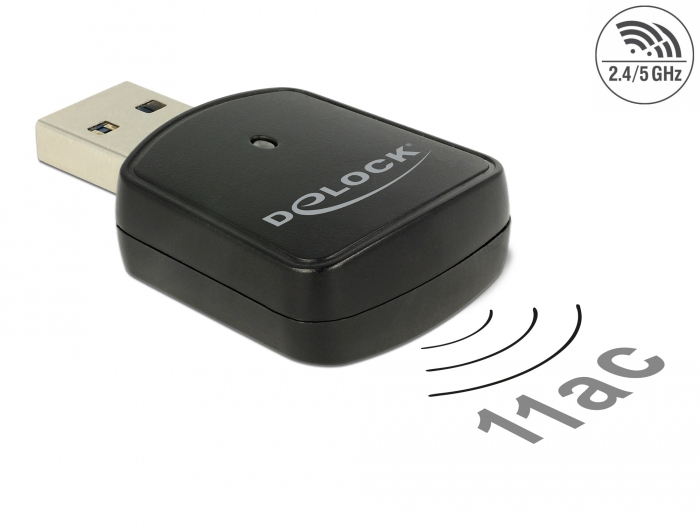 Delock Produkte 12502 Delock USB 3.0 Dualband WLAN ac/a/b/g/n Mini Stick  867 + 300 Mbps