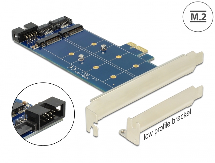 Adaptateur NVME SSD M2 PCIE à M2, support de carte PCIE X1