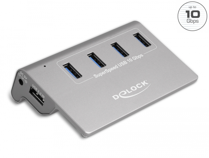 Delock Products 64181 Delock USB 3.2 Gen 2 Hub with 4 USB Type-A Ports