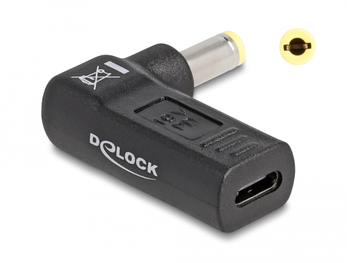 Delock Adaptateur USB Protège-portes Connecteur USB C - Prise USB C